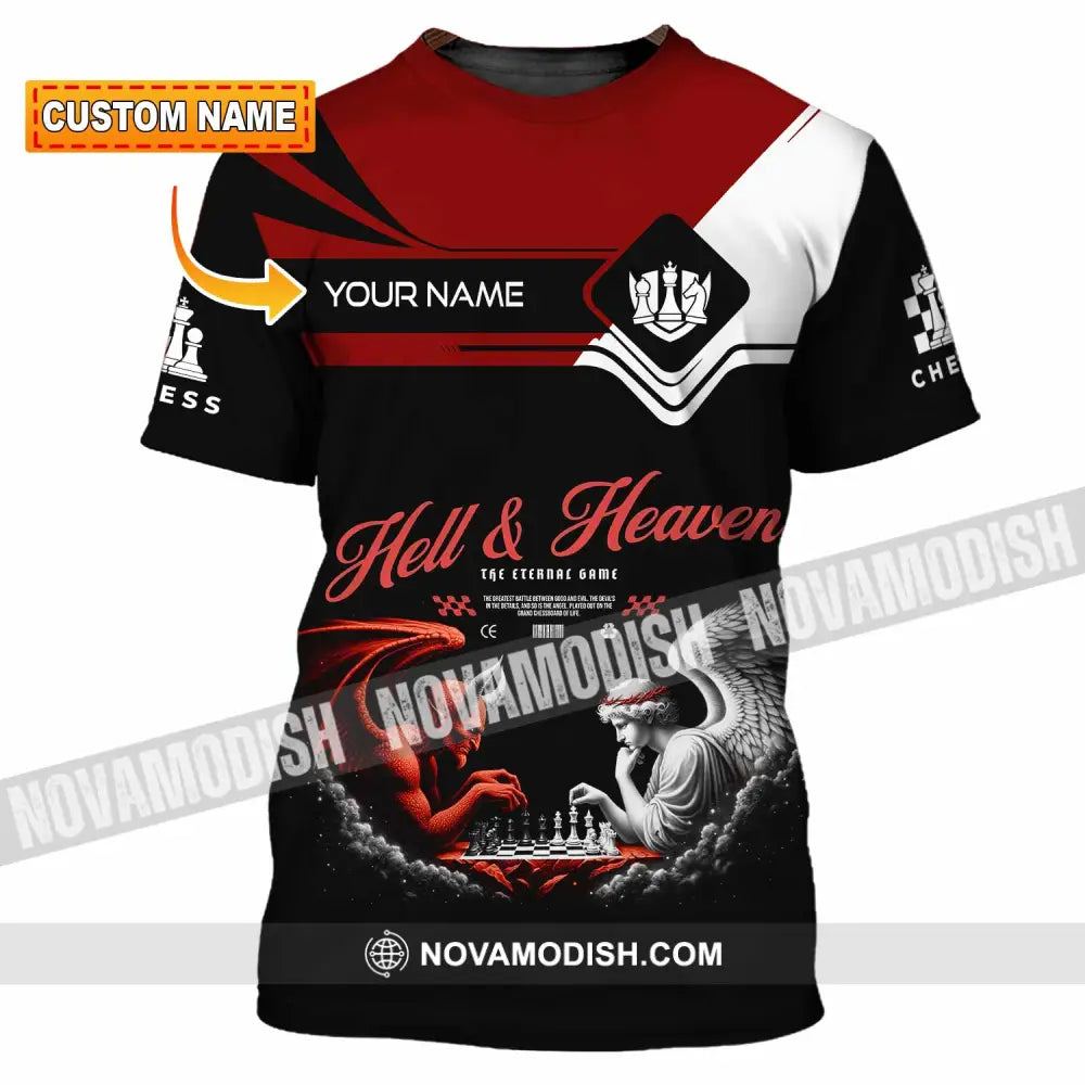 Unisex Shirt - Custom Hell And Heaven Shirt T-shirt
