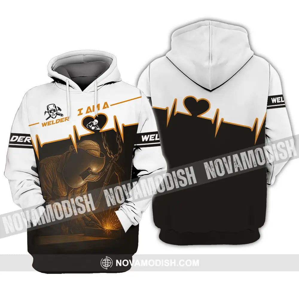Unisex Shirt - Custom I Am Welder Shirt Hoodie / S T-shirt