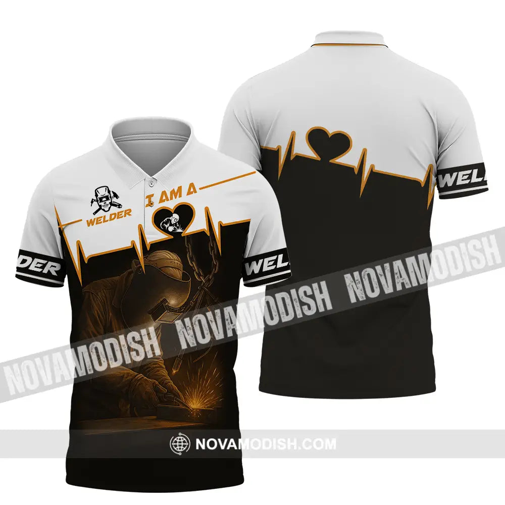 Unisex Shirt - Custom I Am Welder Shirt Polo Shirt / S T-shirt