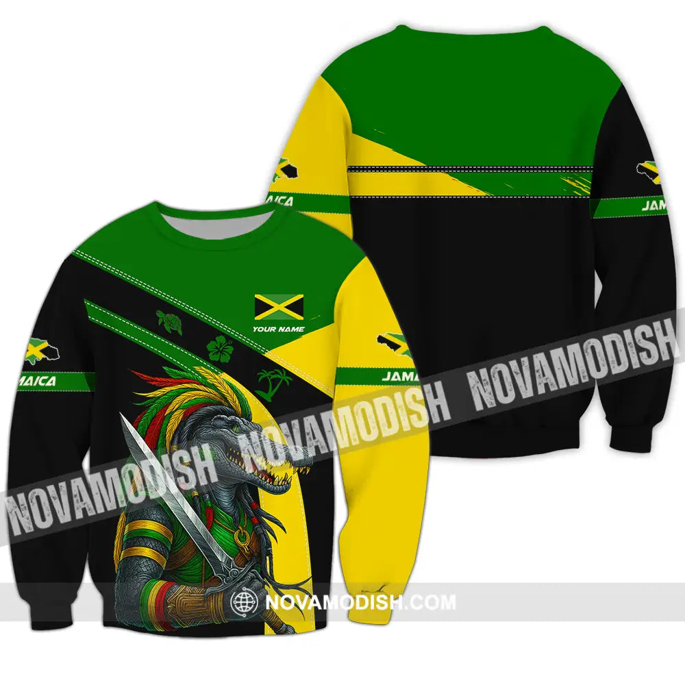 Unisex Shirt - Custom Jamaica Shirt Long Sleeve / S T-shirt