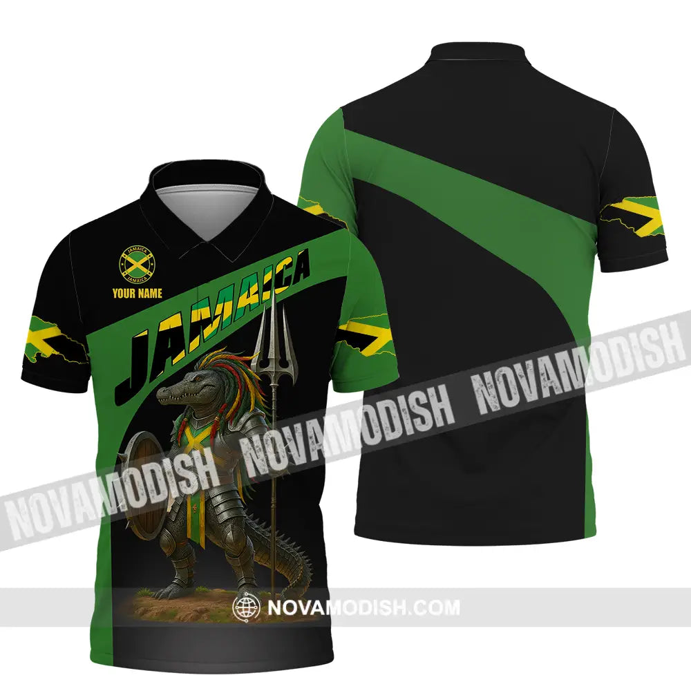 Unisex Shirt - Custom Jamaica Shirt Polo Shirt / S T-shirt