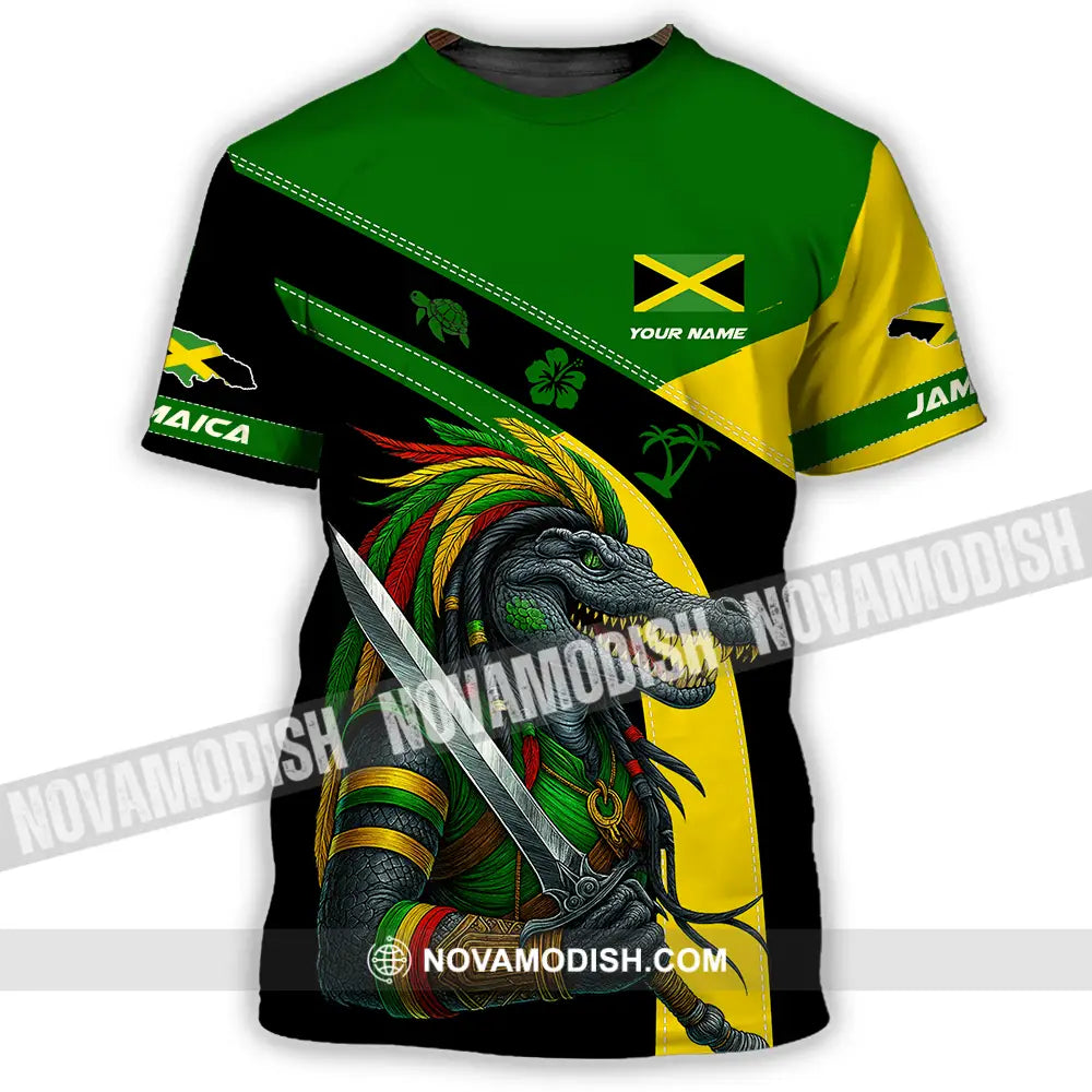 Unisex Shirt - Custom Jamaica Shirt T-Shirt / S T-shirt