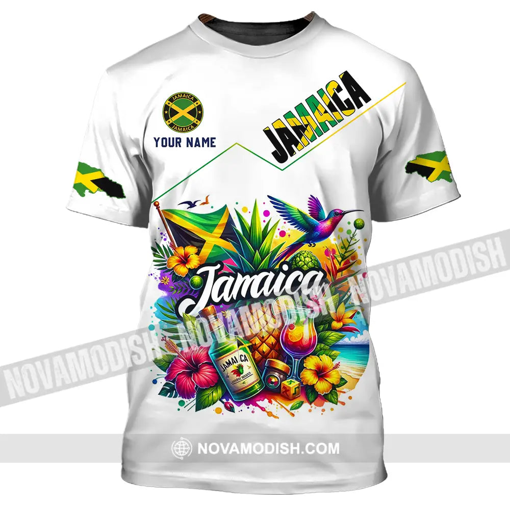 Unisex Shirt - Custom Jamaica Shirt T-Shirt / S T-shirt