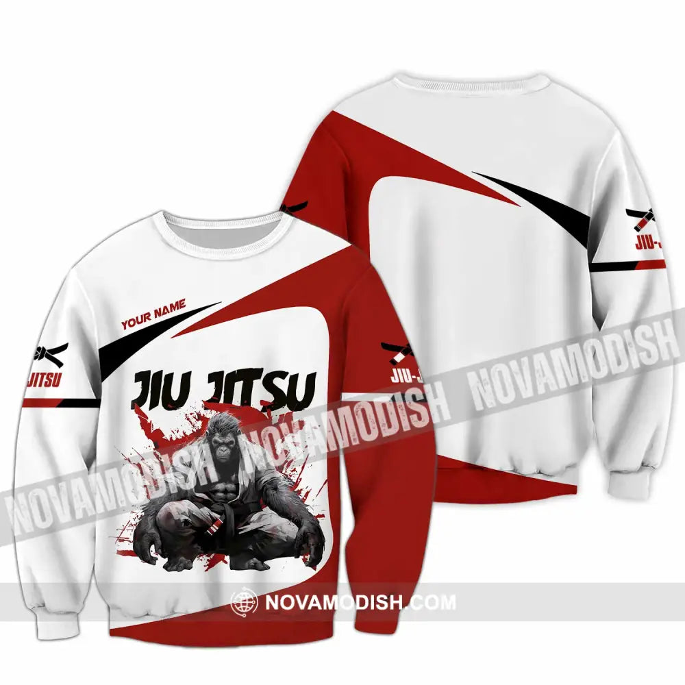Unisex Shirt - Custom Jiu Jitsu Shirt Long Sleeve / S T-shirt