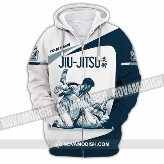 Unisex Shirt - Custom Jiu Jitsu Lover Classic Shirt Zipper Hoodie / S T-shirt