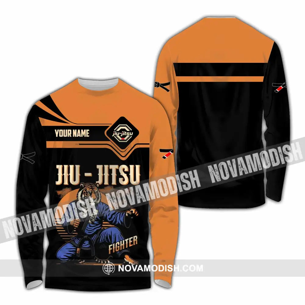 Unisex Shirt - Custom Jiu Jitsu Lover Sport Shirt Long Sleeve Shirt / S T-shirt