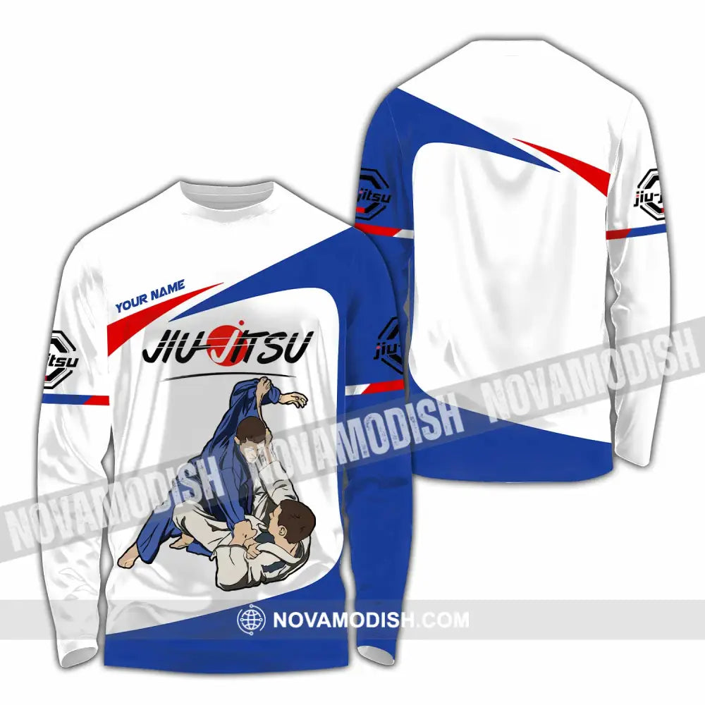 Unisex Shirt - Custom Jiu Jitsu Player Sport Shirt Long Sleeve Shirt / S T-shirt