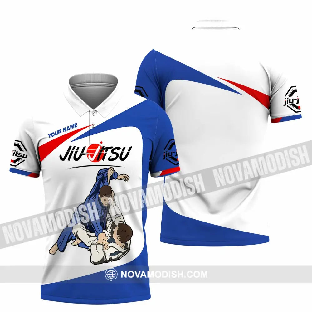 Unisex Shirt - Custom Jiu Jitsu Player Sport Shirt Polo Shirt / S T-shirt
