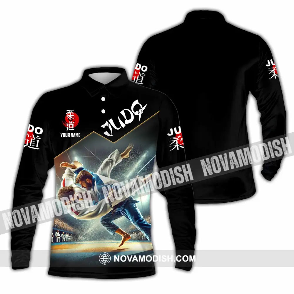 Unisex Shirt - Custom Judo Shirt Long Sleeve Polo / S T-shirt