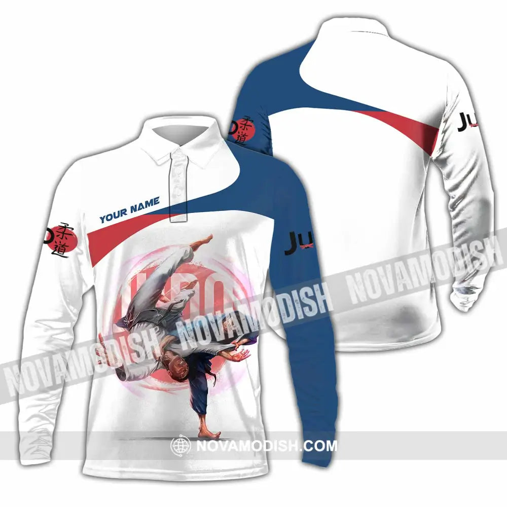 Unisex Shirt - Custom Judo Shirt Long Sleeve Polo / S T-shirt