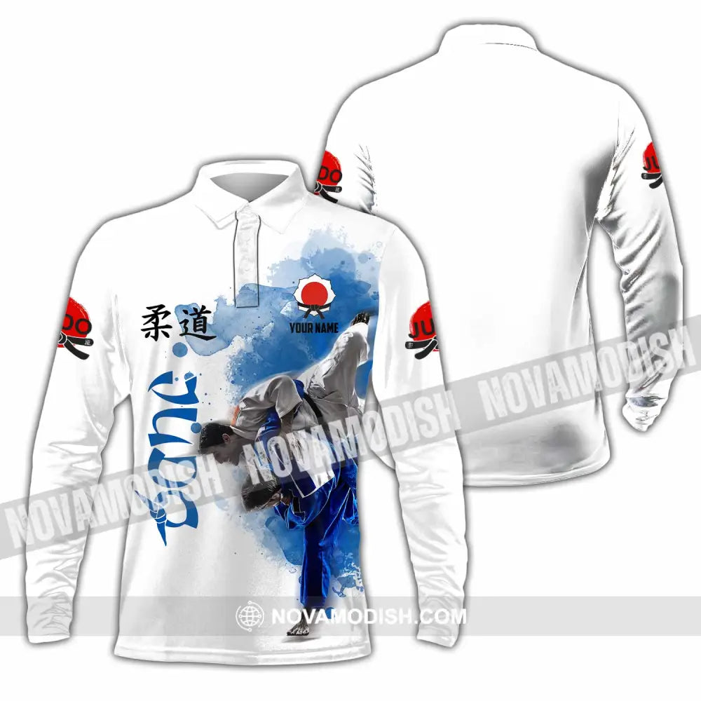Unisex Shirt - Custom Judo Shirt Sport Shirt Long Sleeve Polo / S T-shirt