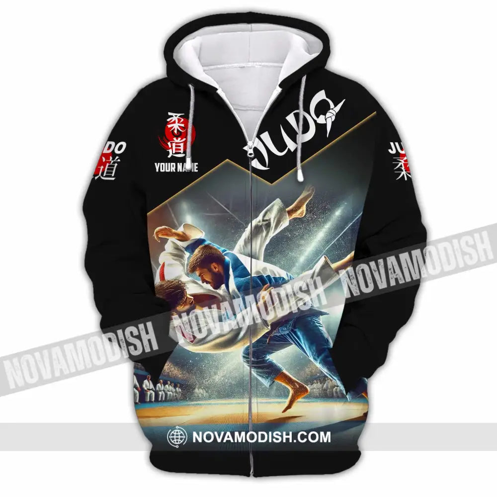 Unisex Shirt - Custom Judo Shirt Zipper Hoodie / S T-shirt