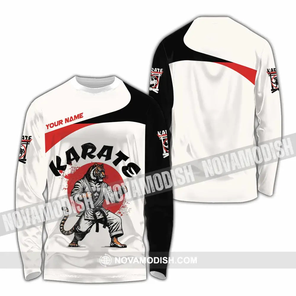 Unisex Shirt - Custom Karate Shirt Long Sleeve Shirt / S T-shirt