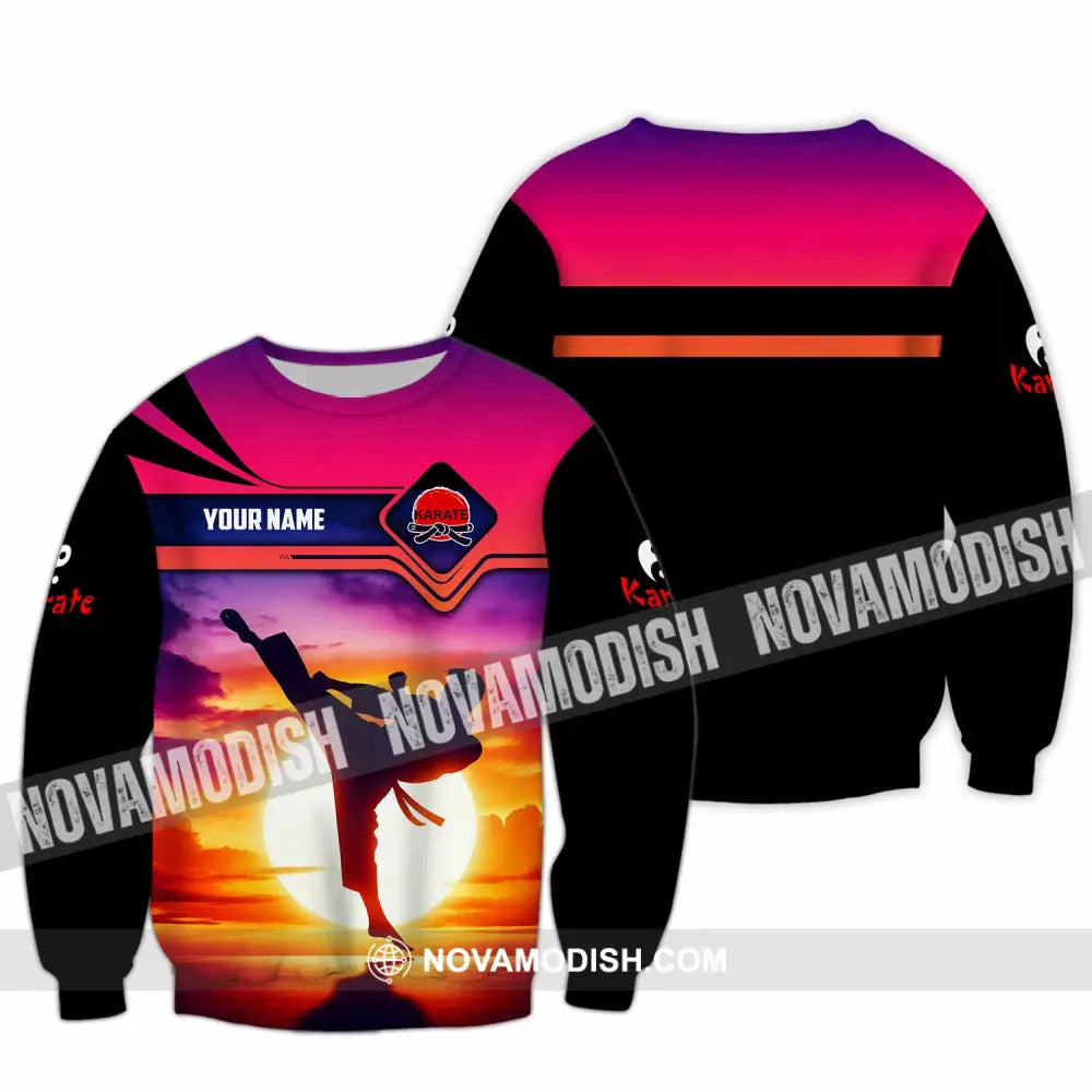 Unisex Shirt - Custom Karate Shirt Long Sleeve / S T-shirt