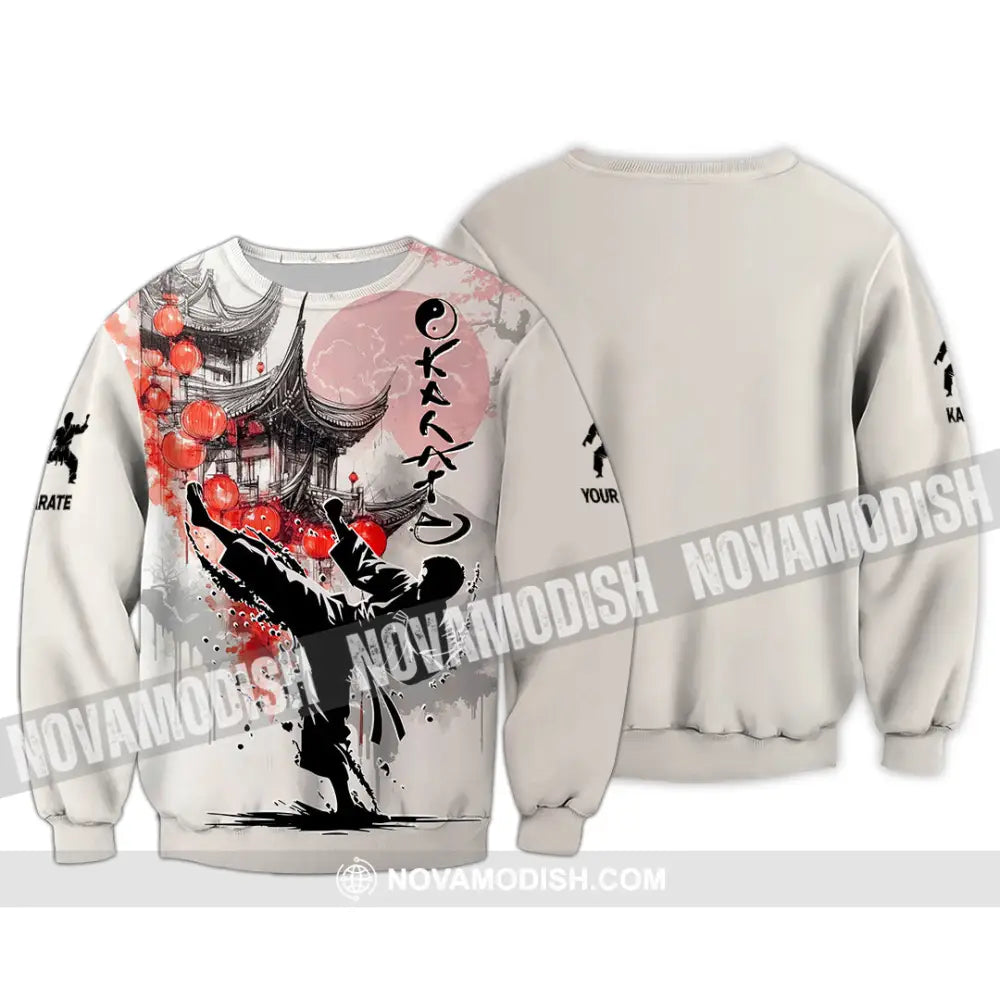 Unisex Shirt - Custom Karate Shirt Long Sleeve / S T-shirt