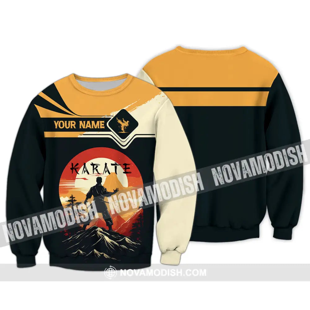 Unisex Shirt - Custom Karate Shirt Long Sleeve / S T-shirt
