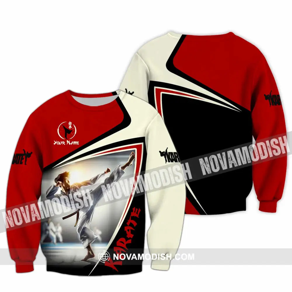 Unisex Shirt - Custom Karate Shirt Long Sleeve / S T-shirt