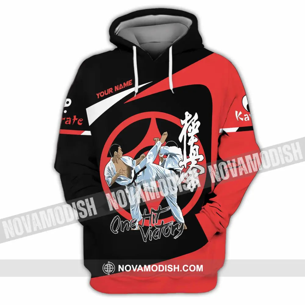 Unisex Shirt - Custom Karate One Hit Victory Shirt Hoodie / S T-shirt