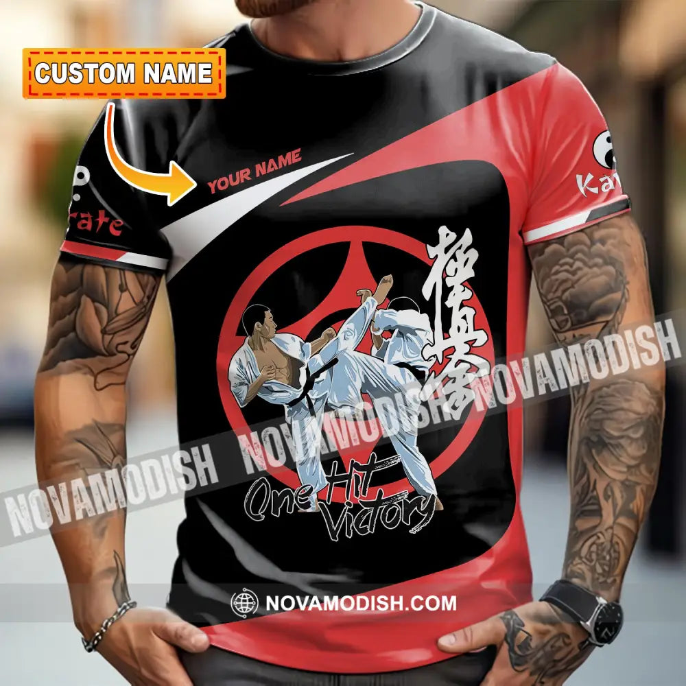 Unisex Shirt - Custom Karate One Hit Victory Shirt T-shirt