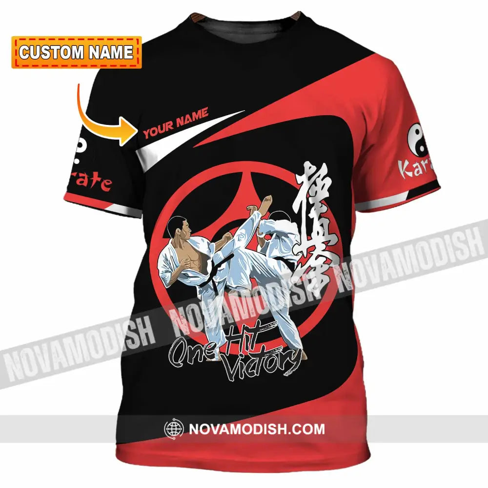 Unisex Shirt - Custom Karate One Hit Victory Shirt T-shirt
