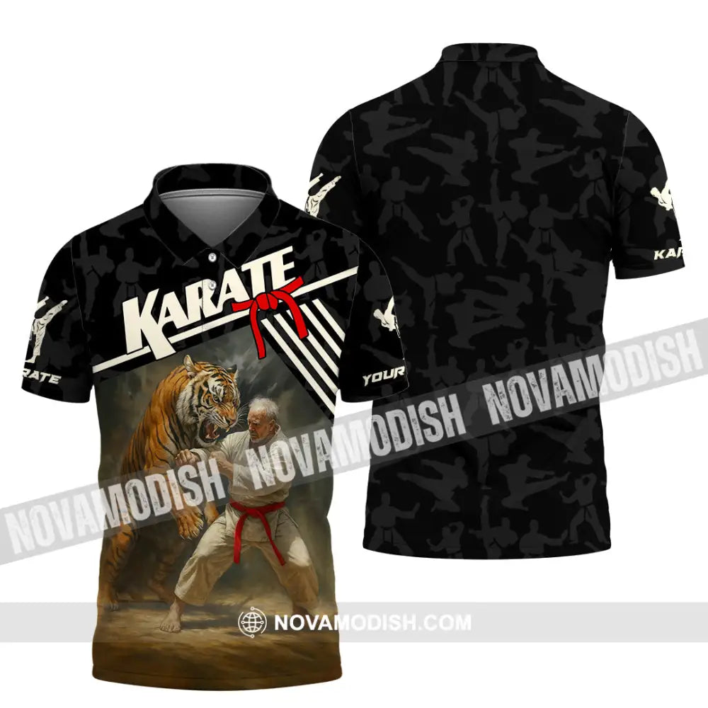 Unisex Shirt - Custom Karate Sport Shirt Polo Shirt / S T-shirt