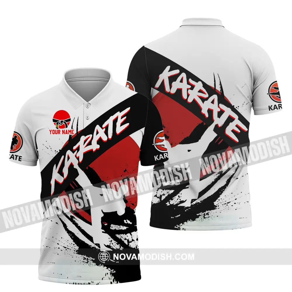 Unisex Shirt - Custom Karate Sport Shirt Polo Shirt / S T-shirt