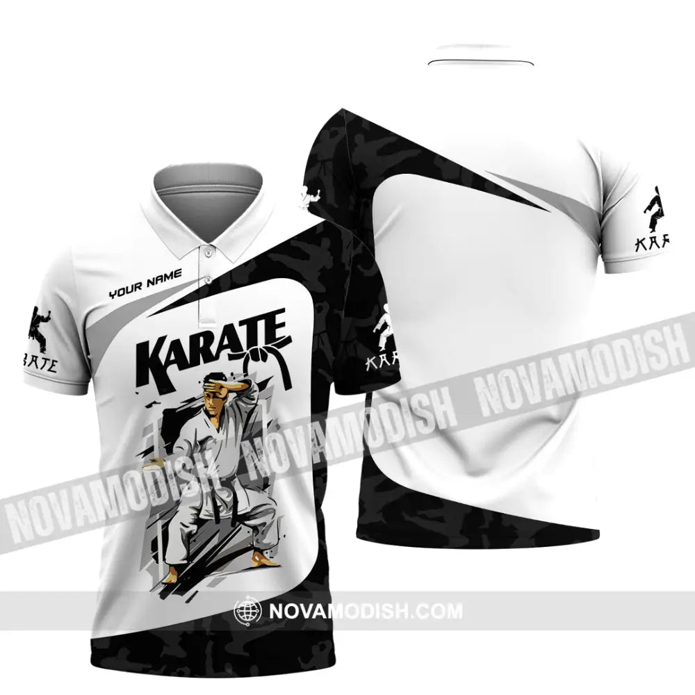 Unisex Shirt - Custom Karate Sport Shirt Polo Shirt / S T-shirt