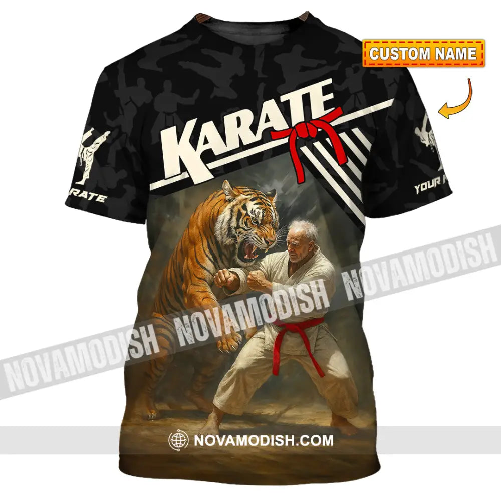 Unisex Shirt - Custom Karate Sport Shirt T-shirt