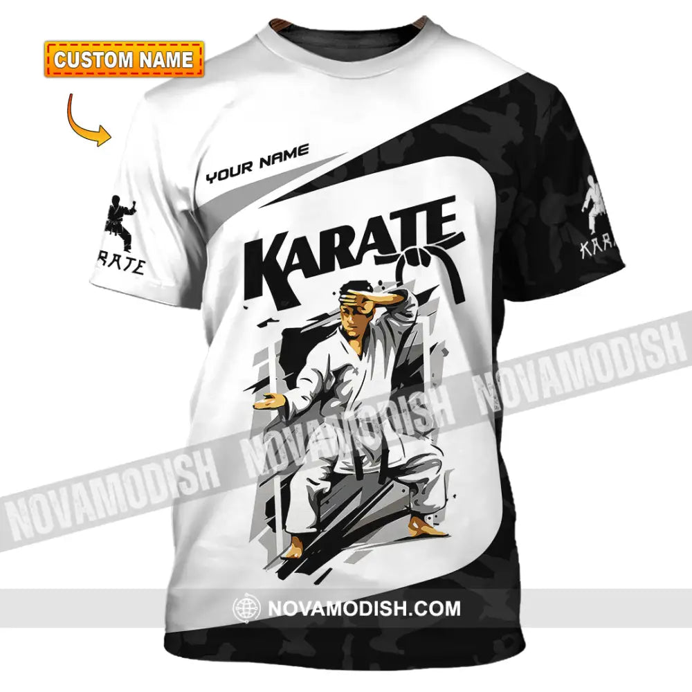 Unisex Shirt - Custom Karate Sport Shirt T-shirt