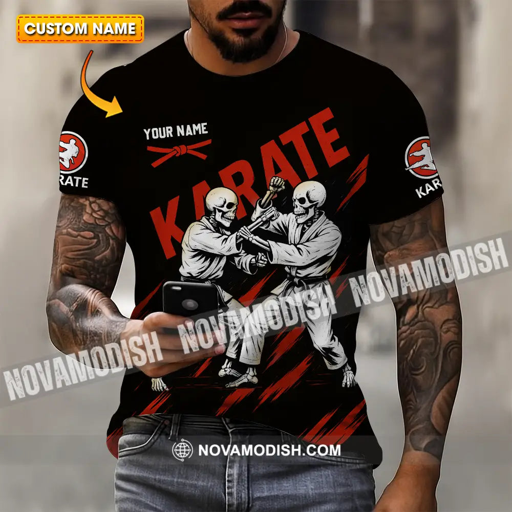 Unisex Shirt - Custom Karate Sport Shirt T-shirt