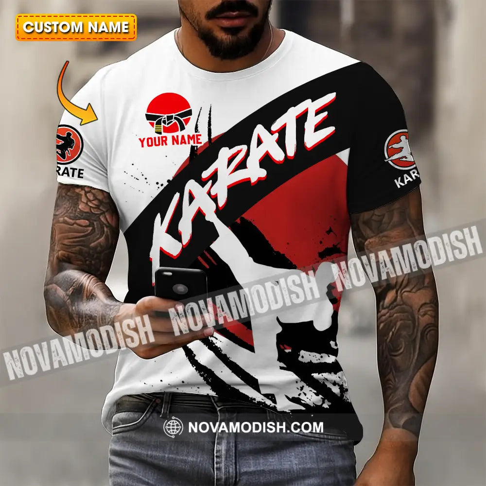 Unisex Shirt - Custom Karate Sport Shirt T-shirt