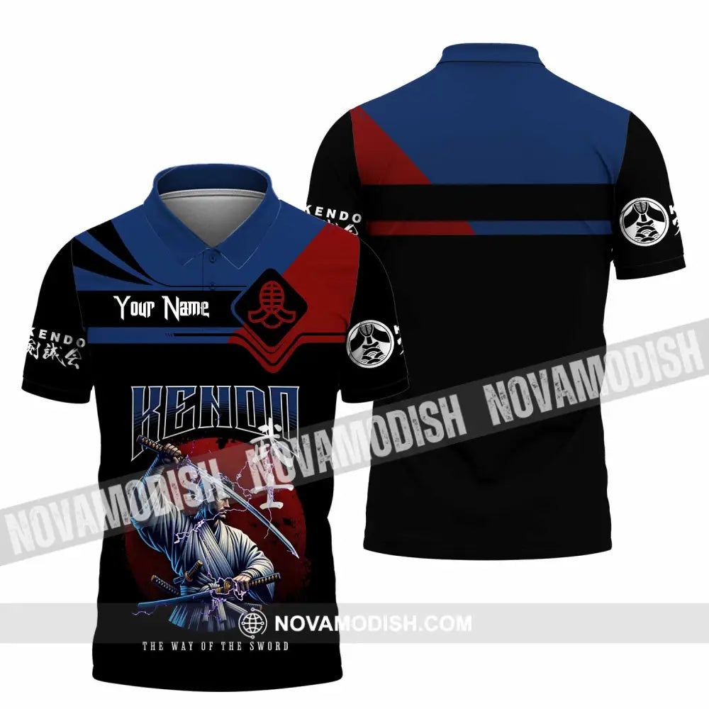 Unisex Shirt - Custom Kendo The Way Of The Sword Shirt Polo Shirt / S T-shirt