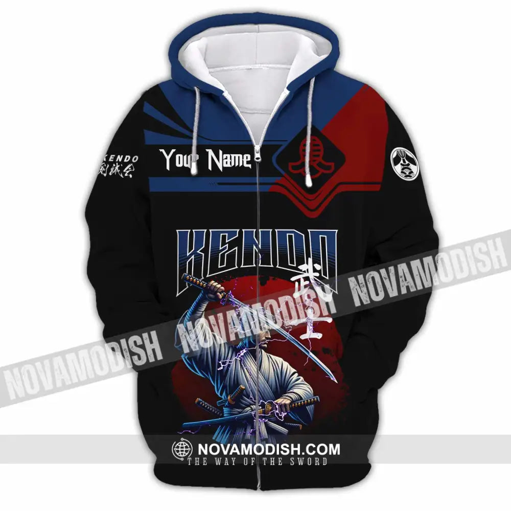 Unisex Shirt - Custom Kendo The Way Of The Sword Shirt Zipper Hoodie / S T-shirt