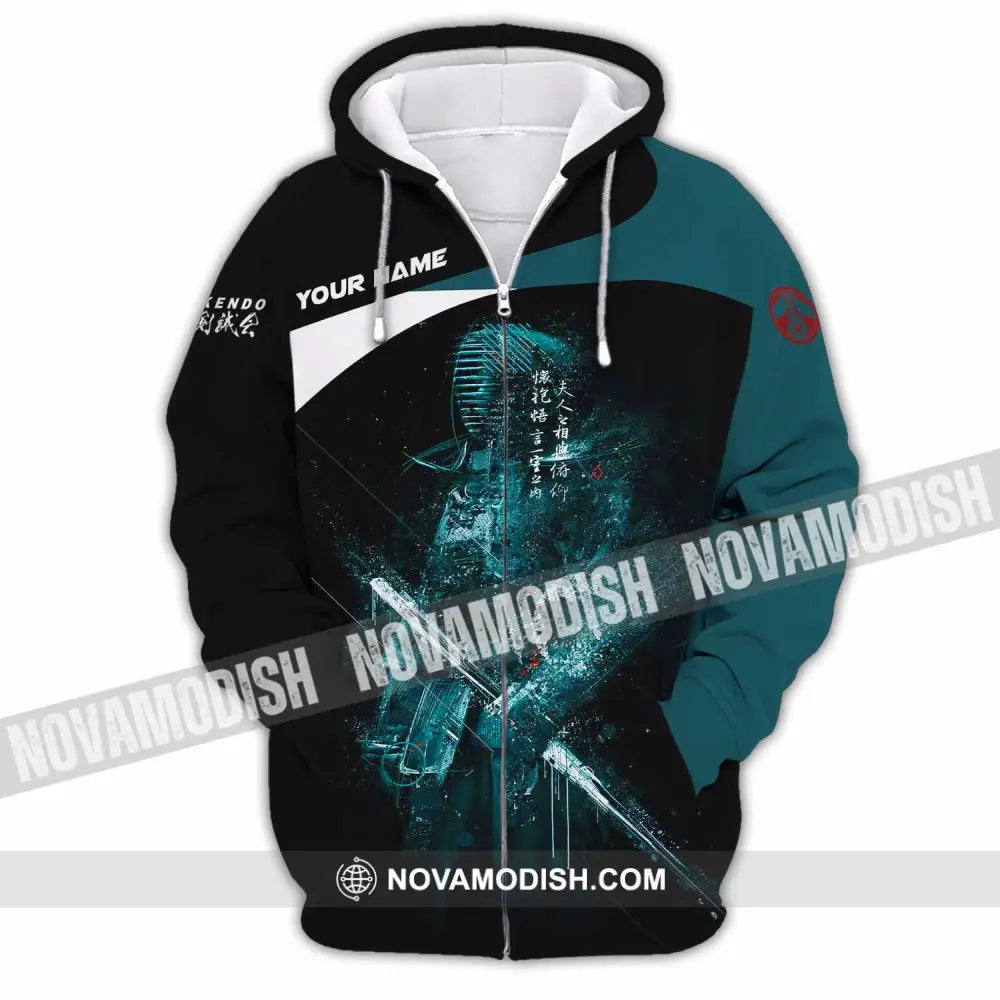 Unisex Shirt - Custom Kendo Shirt Zipper Hoodie / S T-shirt