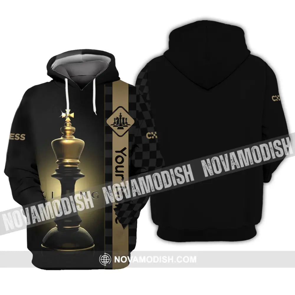 Unisex Shirt - Custom King Of Chess Shirt Hoodie / S T-shirt