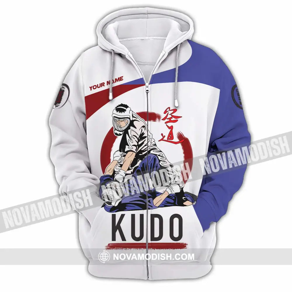 Unisex Shirt - Custom Kudo Lover Sport Shirt Zipper Hoodie / S T-shirt