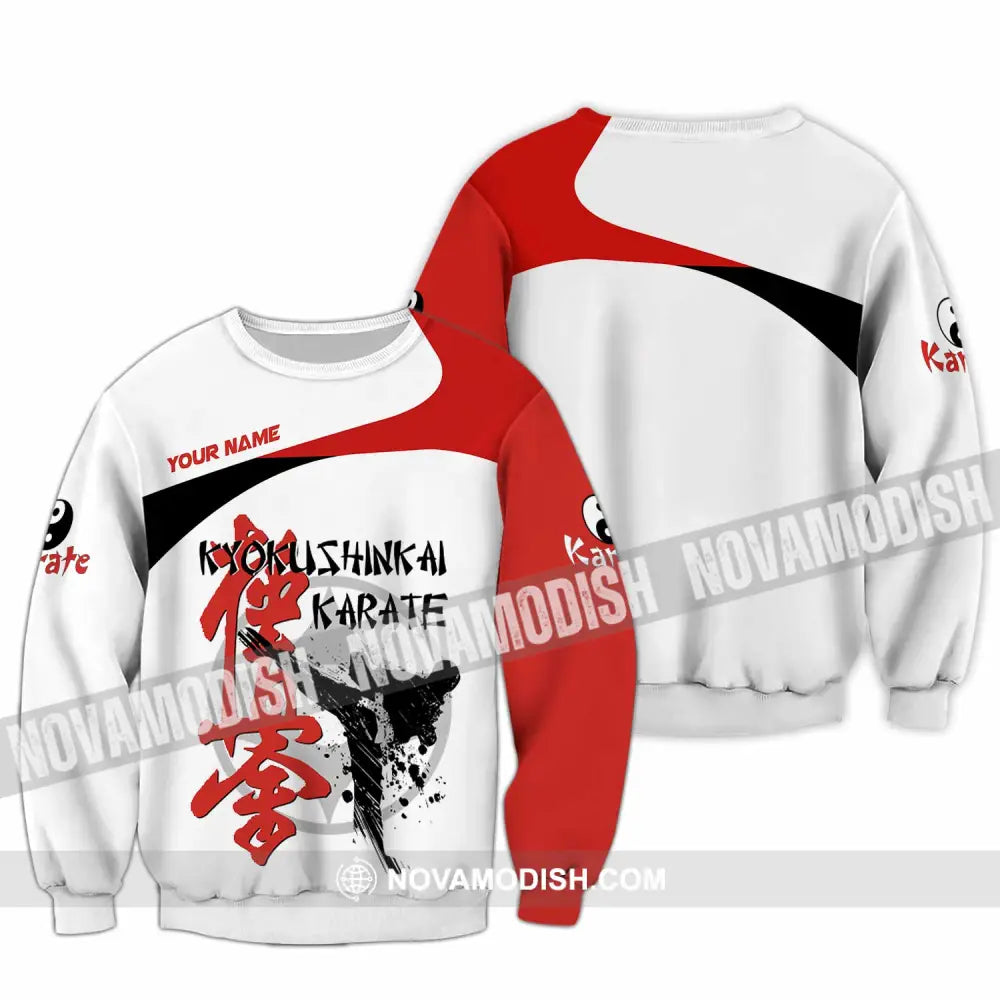 Unisex Shirt - Custom Kyokushin Karate Shirt Long Sleeve / S T-shirt