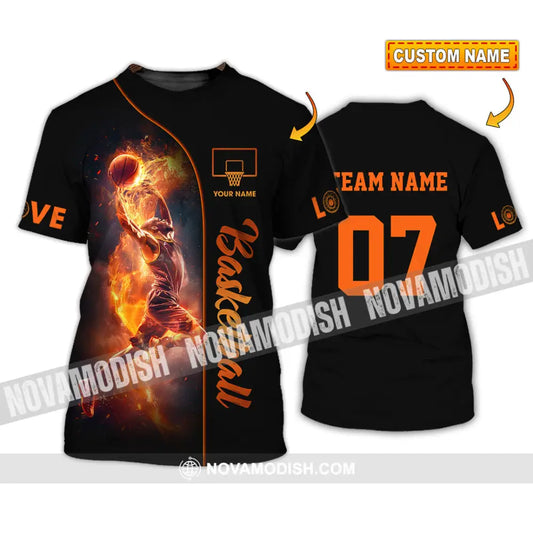 Unisex Shirt - Custom Love Basketball Shirt T-shirt