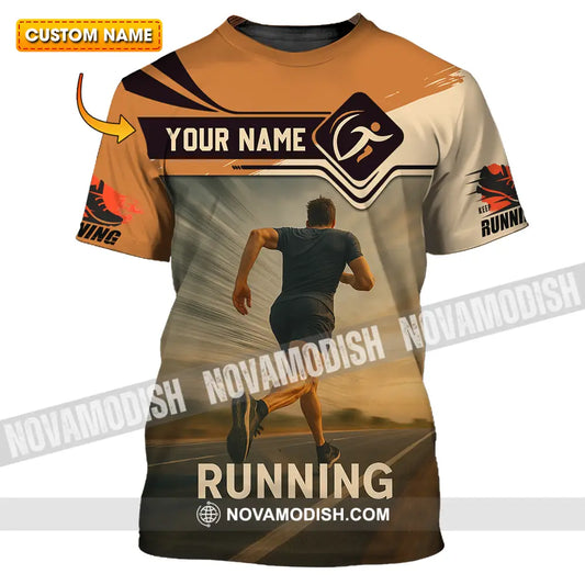 Unisex Shirt - Custom Love Running Shirt T-shirt