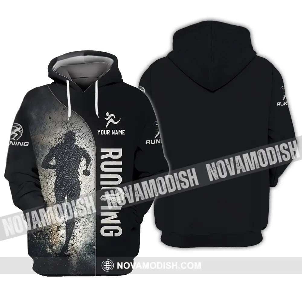 Unisex Shirt - Custom Marathon Running Lover Sport Shirt Hoodie / S T-shirt