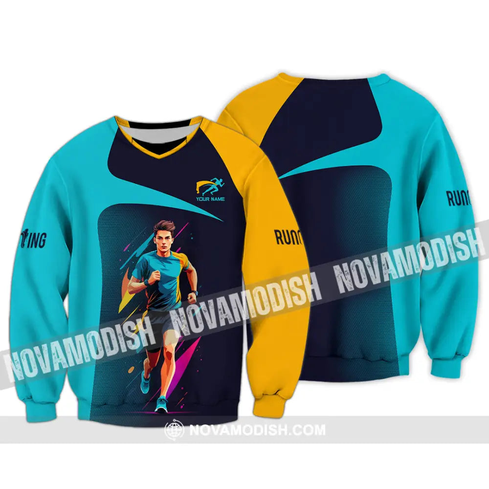 Unisex Shirt - Custom Marathon Running Lover Sport Shirt Long Sleeve / S T-shirt