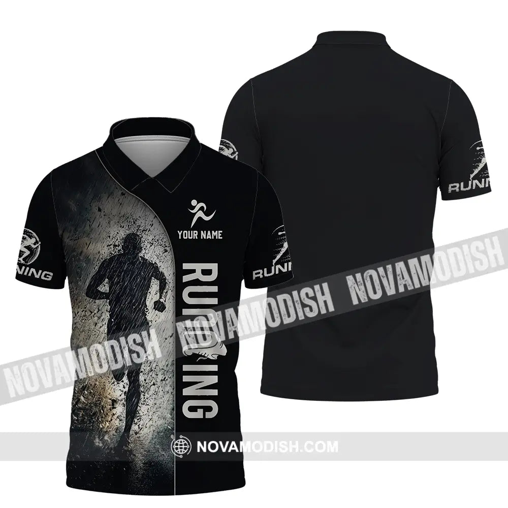 Unisex Shirt - Custom Marathon Running Lover Sport Shirt Polo Shirt / S T-shirt