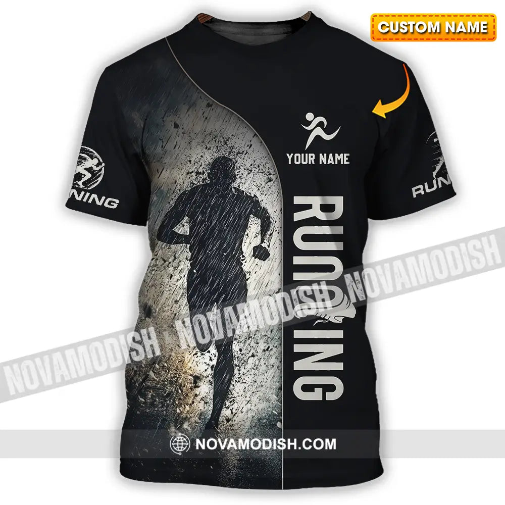 Unisex Shirt - Custom Marathon Running Lover Sport Shirt T-shirt