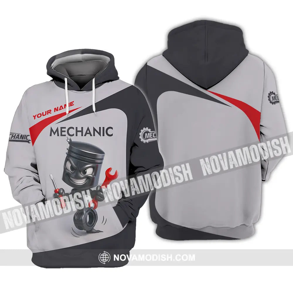 Unisex Shirt - Custom Mechanic Shirt Hoodie / S T-shirt