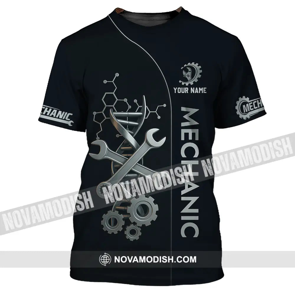 Unisex Shirt - Custom Mechanic Shirt T-Shirt / S T-shirt