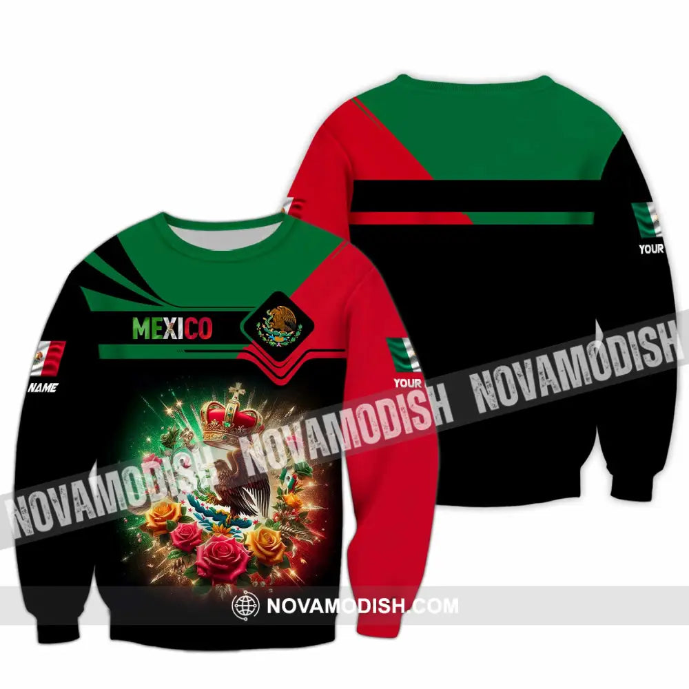 Unisex Shirt - Custom Mexico Shirt Long Sleeve / S T-shirt
