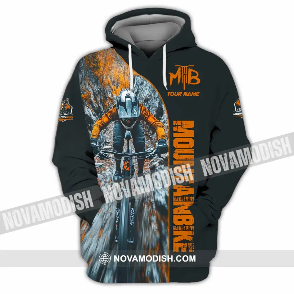 Unisex Shirt - Custom Mountain Bike Shirt Hoodie / S T-shirt