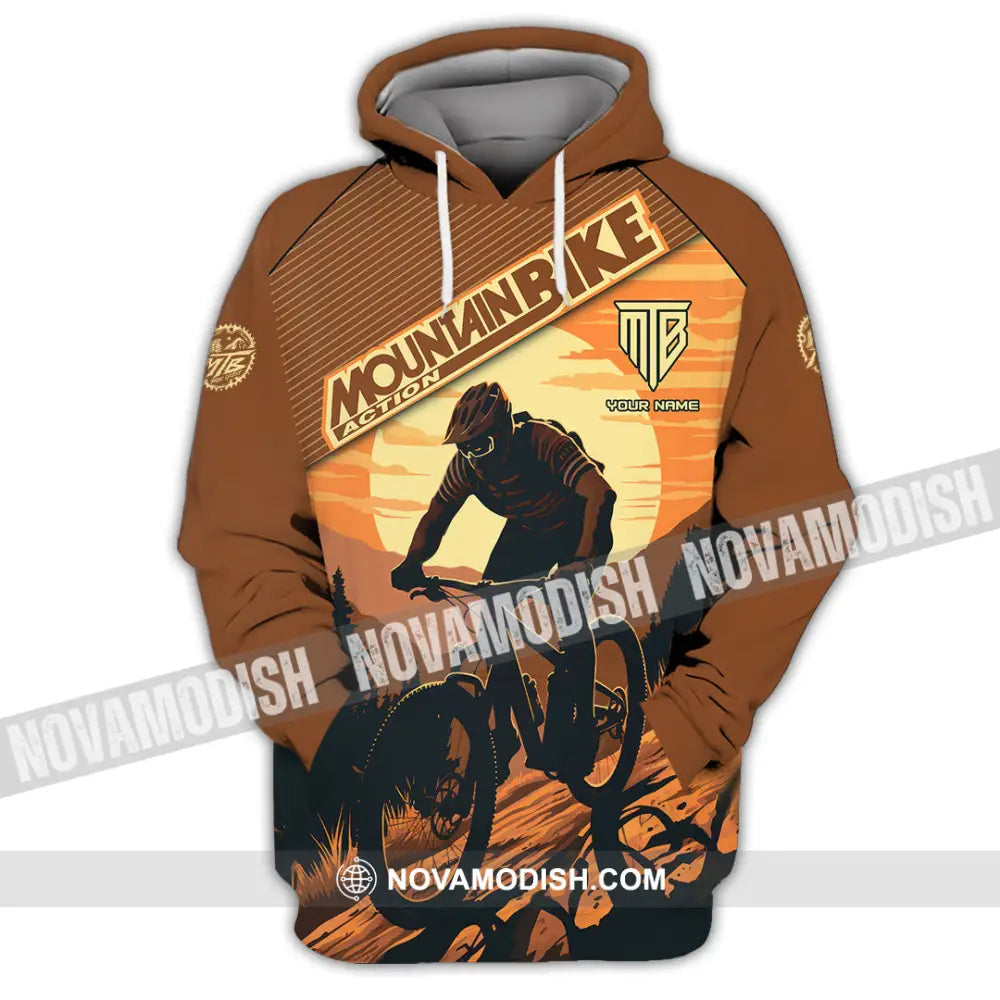 Unisex Shirt - Custom Mountain Bike Shirt Hoodie / S T-shirt