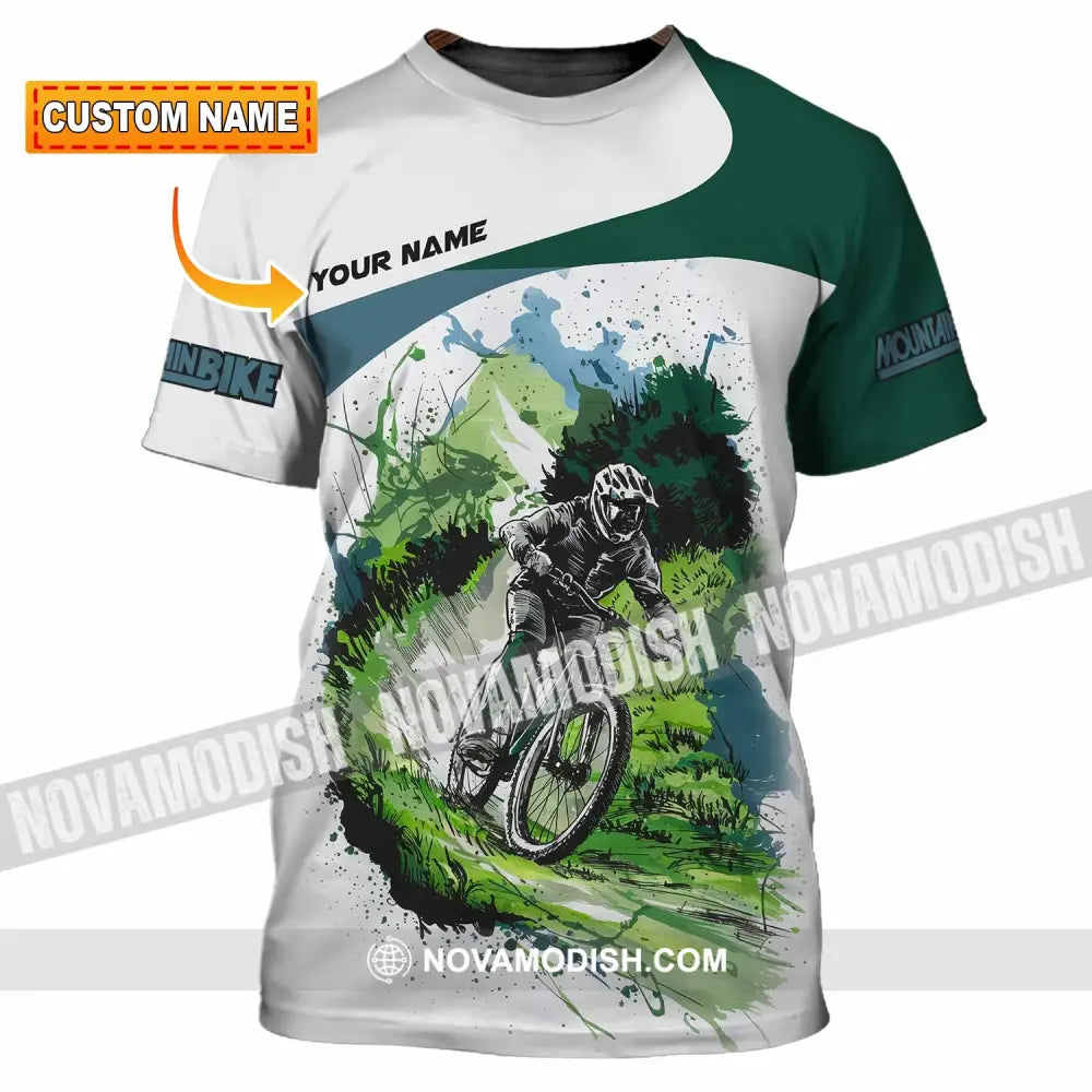 Unisex Shirt - Custom Mountain Bike MTB Shirt T-shirt