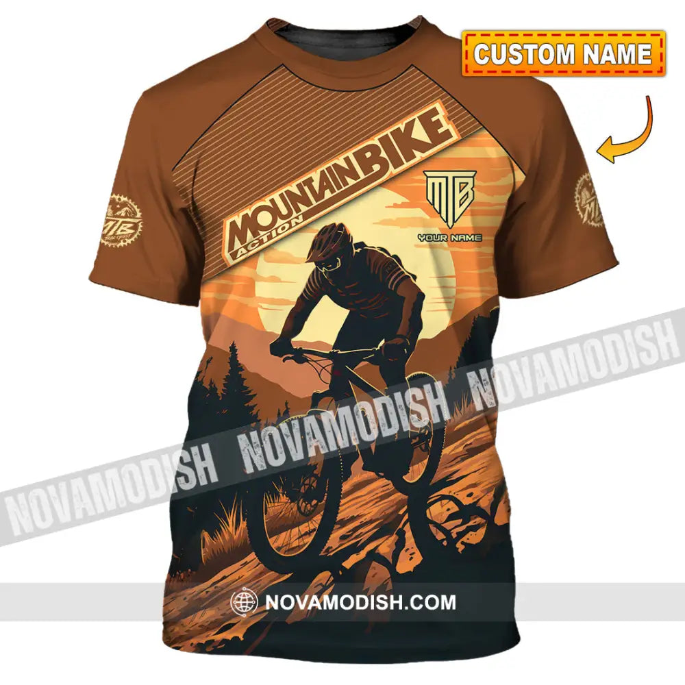 Unisex Shirt - Custom Mountain Bike Shirt T-shirt